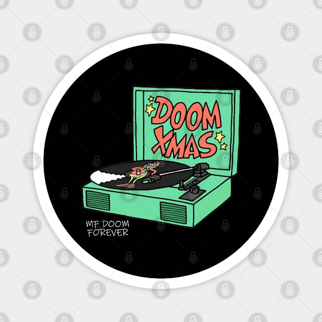 doom xmas Magnet by KCOBRA